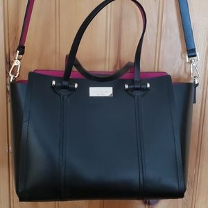 Black and Pink Kate Spade Purse